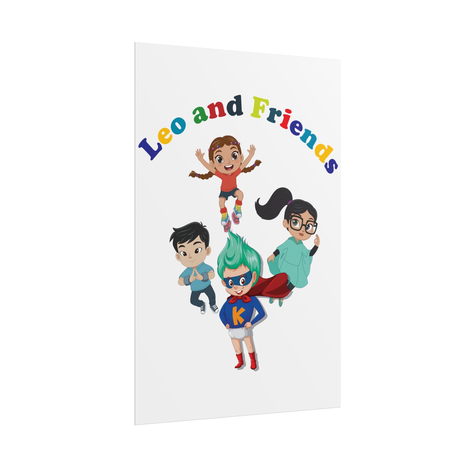 Rolled Posters - Leo & Friends - [[{"value":"Wonderwear Kid"}]]