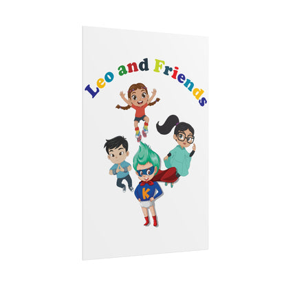 Rolled Posters - Leo & Friends - [[{"value":"Wonderwear Kid"}]]