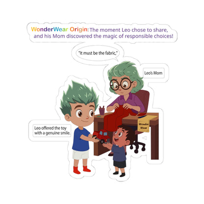 Kiss-Cut Stickers - WonderWear Origin - [[{"value":"Wonderwear Kid"}]]