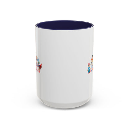 Accent Coffee Mug - Happy new year from super kiddo - [[{"value":"Wonderwear Kid"}]]