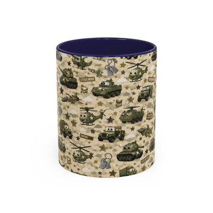 Accent Coffee Mug  (11/15 oz) - Military Kids
