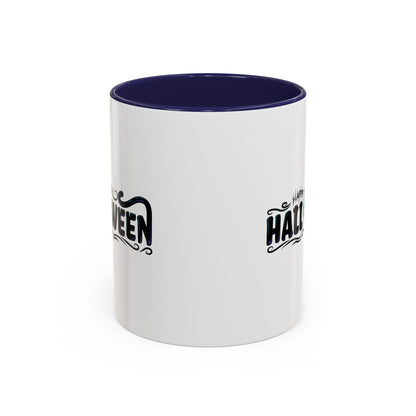Accent Coffee Mug - Happy halloween by super kiddo Printify