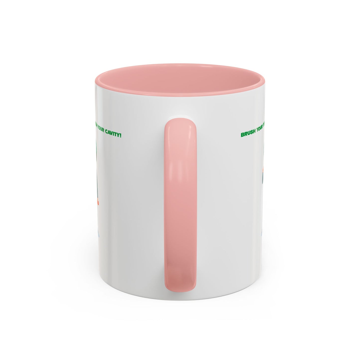 Accent Coffee Mug - Super kiddo brushing teeth