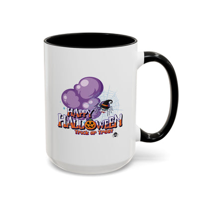 Accent Coffee Mug - Happy holloween - spider kiddo - [[{"value":"Wonderwear Kid"}]]
