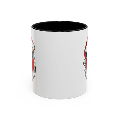 Accent Coffee Mug - Santa Super kiddo - [[{"value":"Wonderwear Kid"}]]