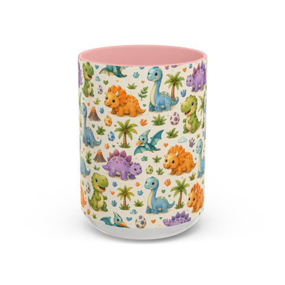 Accent Coffee Mug  (11/15 oz) - Baby Dinosaurs Nursery