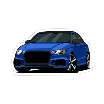 Kiss-Cut Vinyl Decals - Race car Printify
