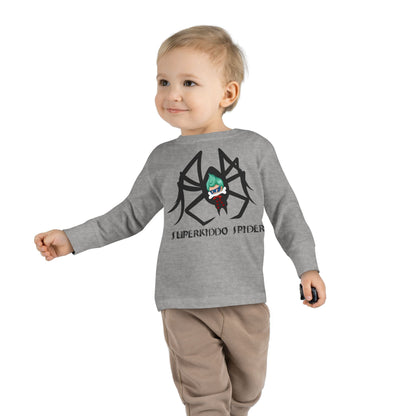Toddler Long Sleeve Tee - Spider kiddo Printify