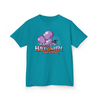 Kids Heavy Cotton™ Tee - Happy holloween - spider kiddo - [[{"value":"Wonderwear Kid"}]]