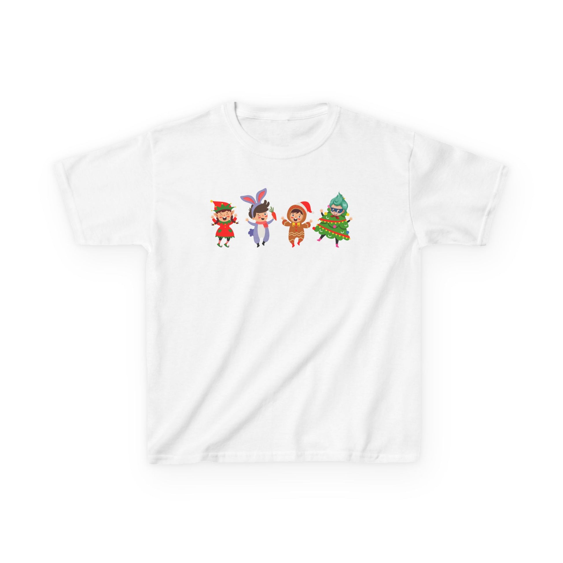 Kids Heavy Cotton™ Tee - Super kiddo in christmas tree attire - [[{"value":"Wonderwear Kid"}]]