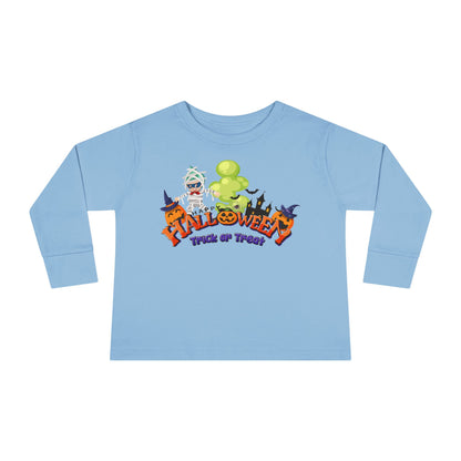 Toddler Long Sleeve Tee - Trick or Treat - [[{"value":"Wonderwear Kid"}]]