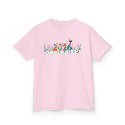 Kids Heavy Cotton™ Tee - Happy 2026 - [[{"value":"Wonderwear Kid"}]]