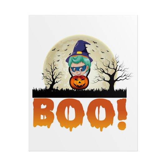 Rolled Posters - 'Boo!' - [[{"value":"Wonderwear Kid"}]]