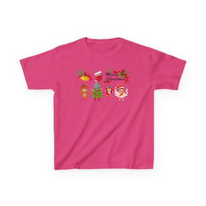 Kids Heavy Cotton™ Tee - Merry christmas from super kid - [[{"value":"Wonderwear Kid"}]]