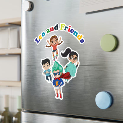 Halloween Kiss-Cut Vinyl Decals – Leo & Friends - [[{"value":"Wonderwear Kid"}]]