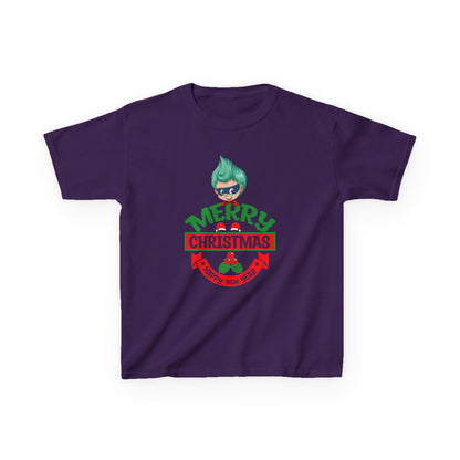 Kids Heavy Cotton™ Tee - Merry chridtmas from super kiddo - [[{"value":"Wonderwear Kid"}]]