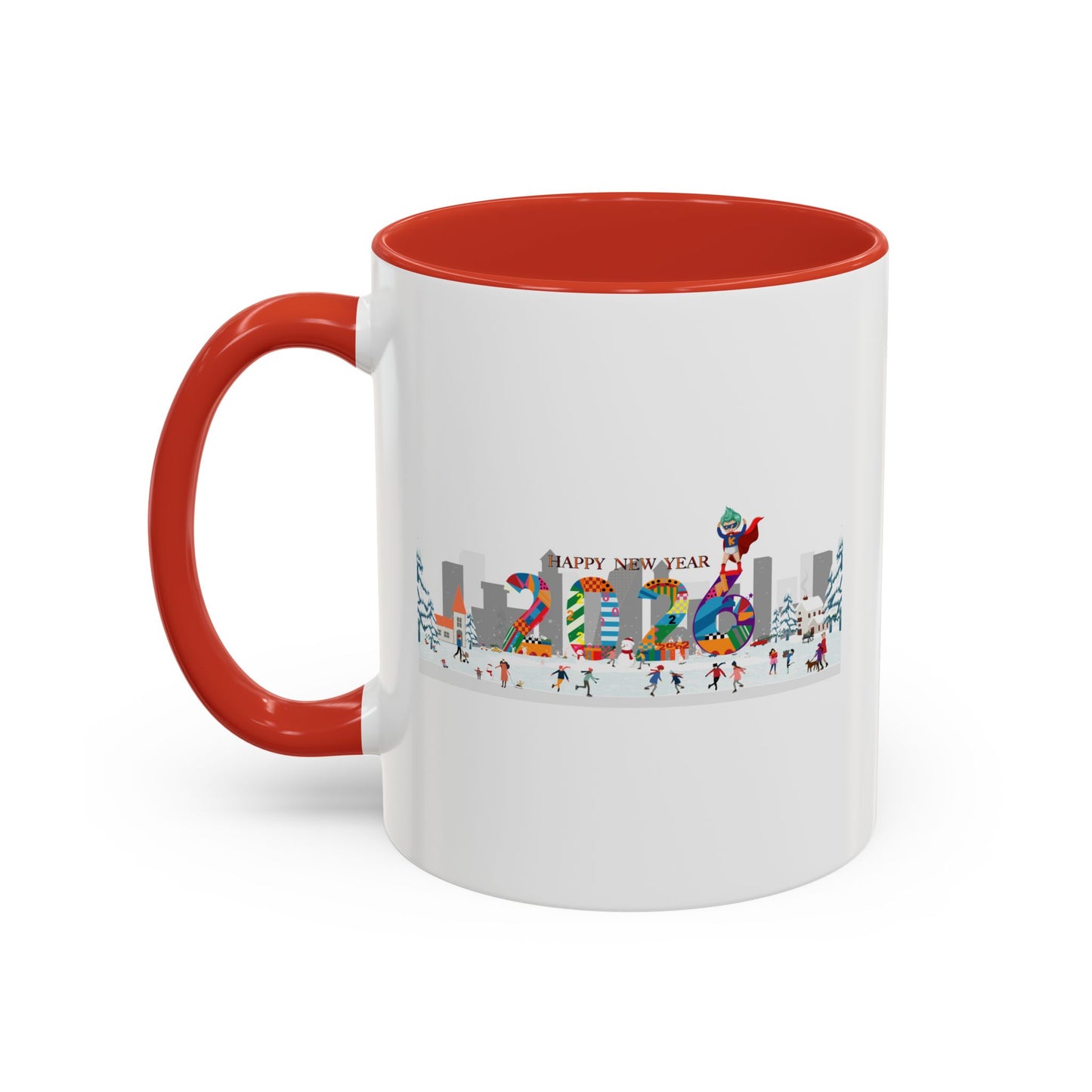 Accent Coffee Mug - Happy 2026
