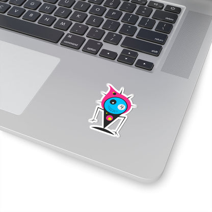 Kiss-Cut Vinyl Decals - Fire monster Printify