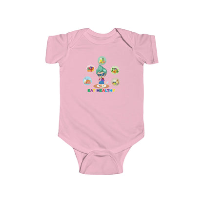 Infant Bodysuit - Supper kiddo showing healthy food to eat - [[{"value":"Wonderwear Kid"}]]