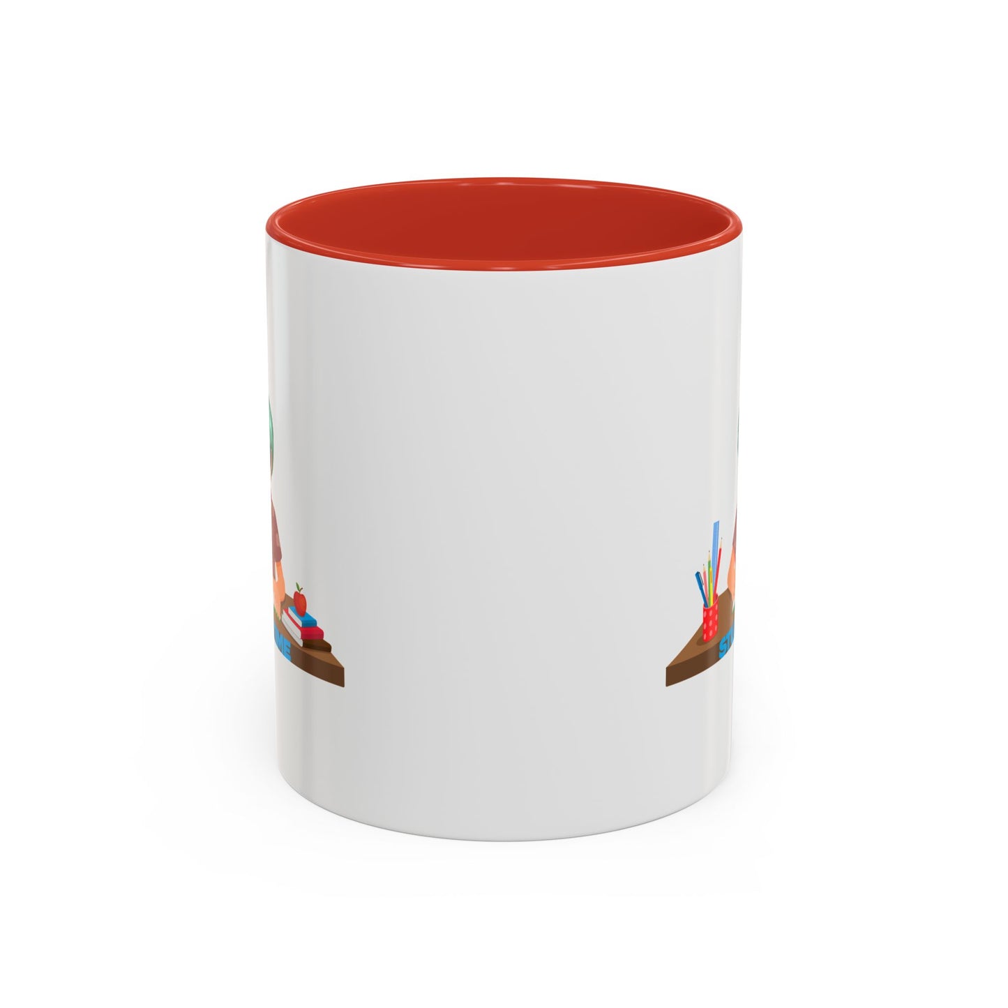Accent Coffee Mug - Super kiddo studying