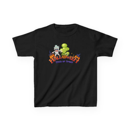 Kids Heavy Cotton™ Tee - Trick or Treat - [[{"value":"Wonderwear Kid"}]]