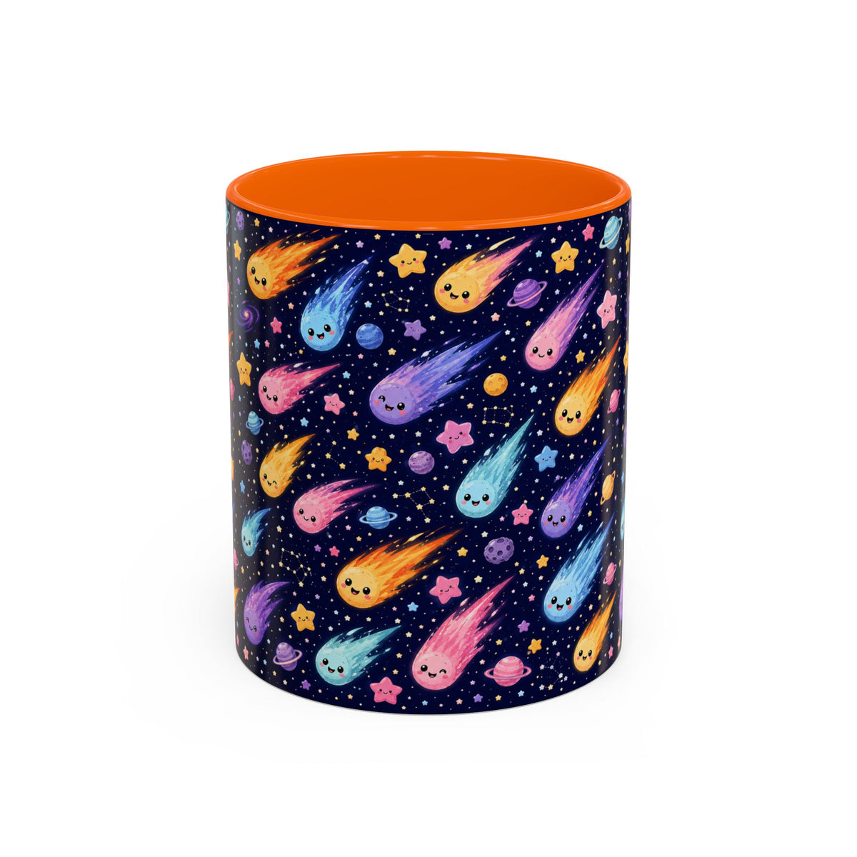 Accent Coffee Mug  (11/15 oz) - Cosmic Comet
