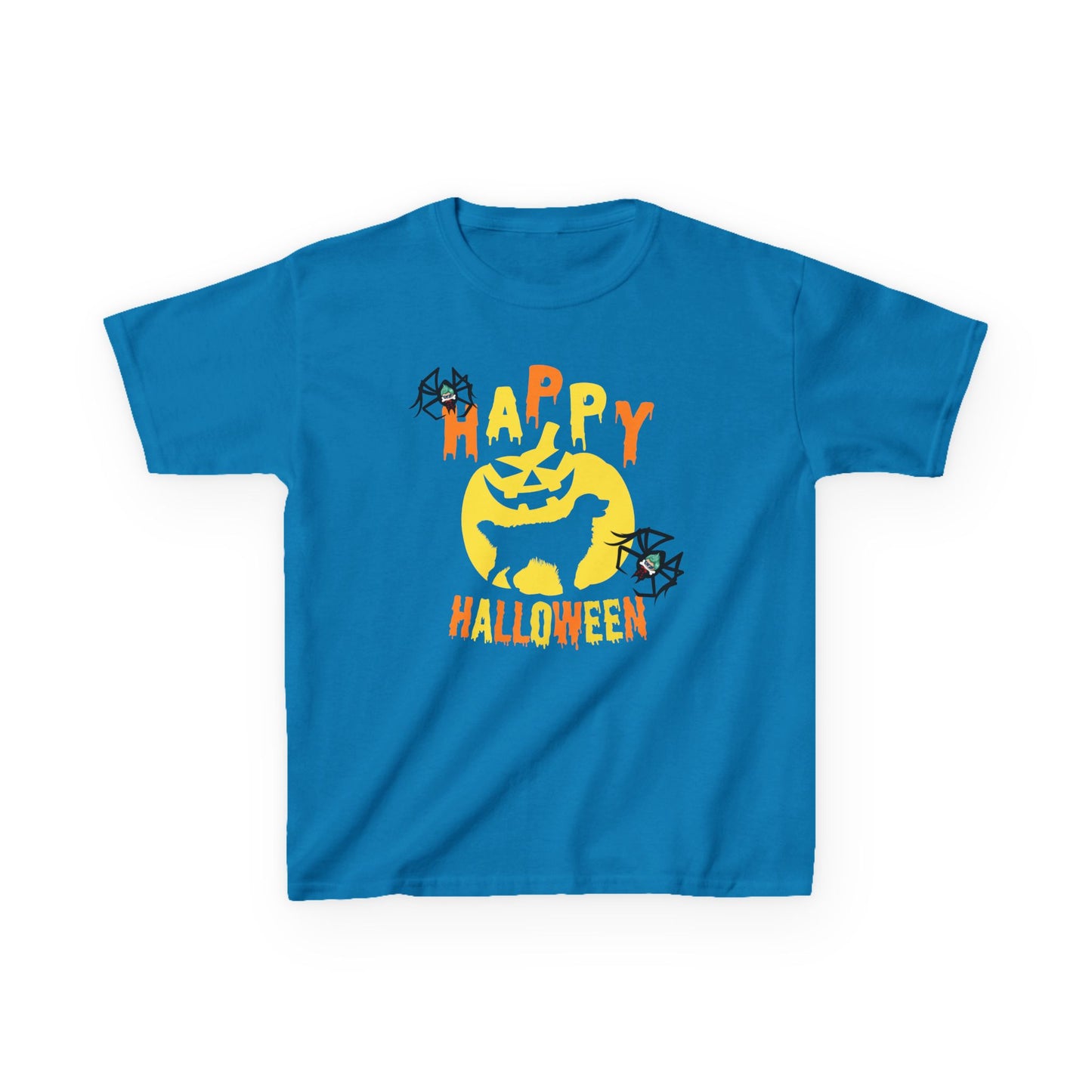 Kids Heavy Cotton™ Tee - Happy holloween