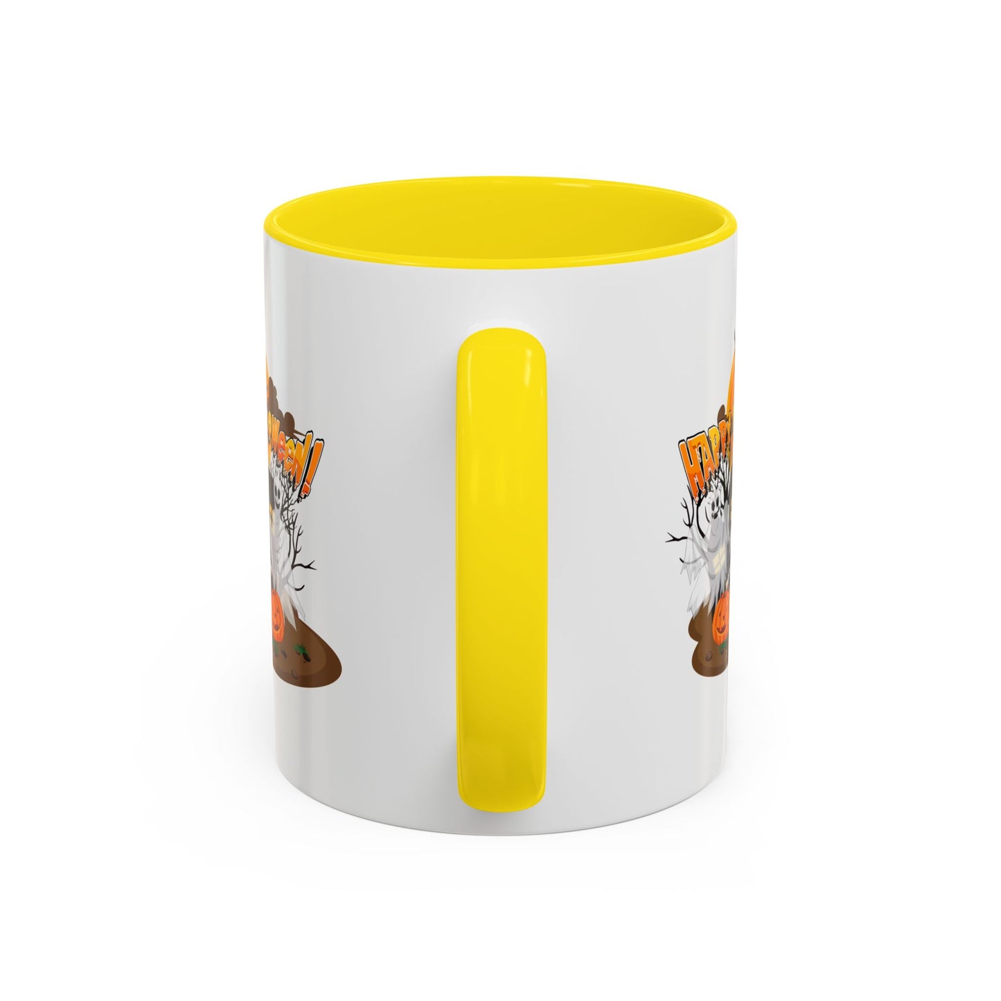 Accent Coffee Mug - Super kiddo with ghost