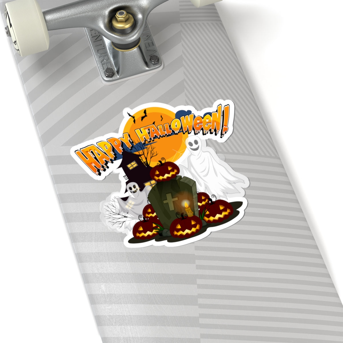 Kiss-Cut Stickers - Happy holloween - cemetery - [[{"value":"Wonderwear Kid"}]]