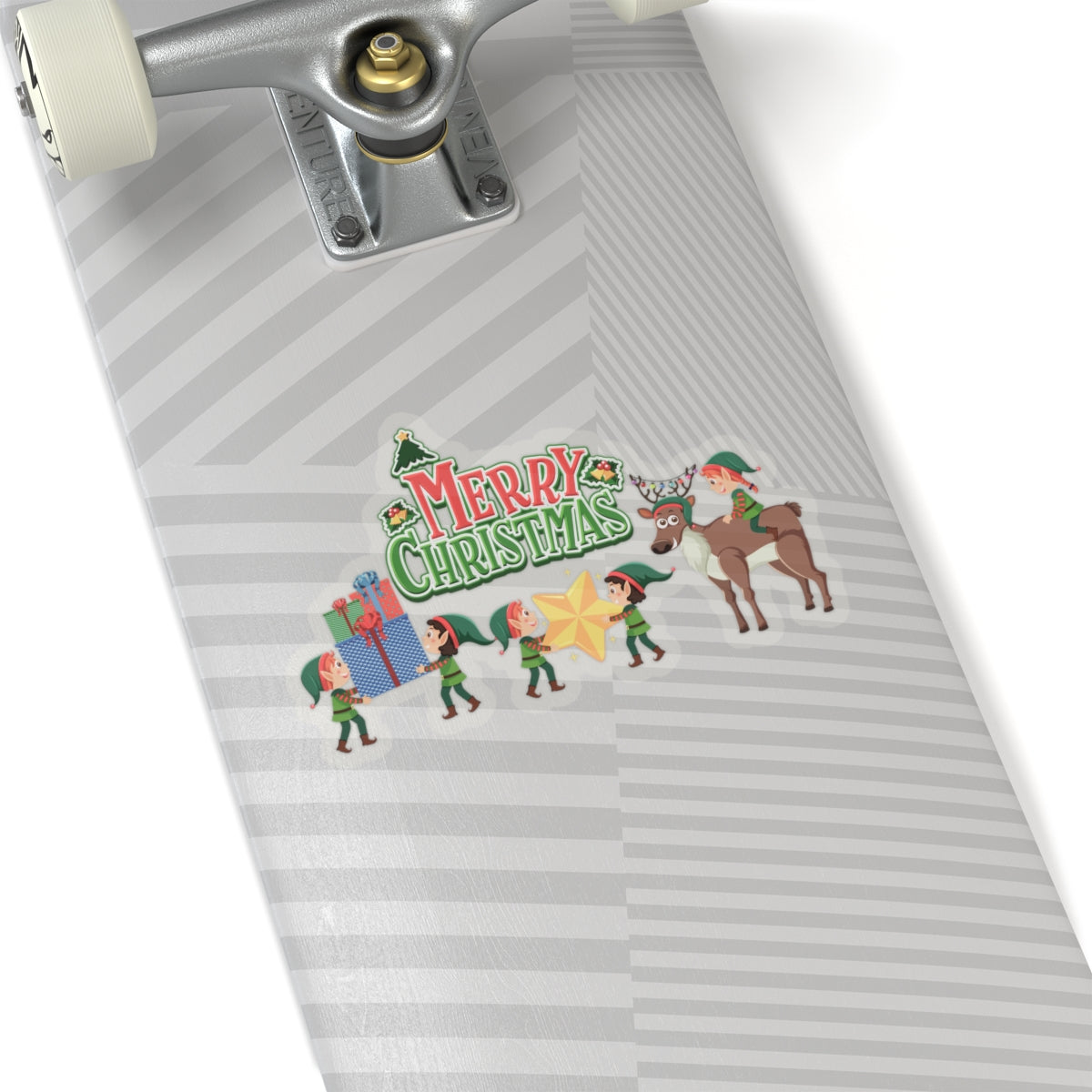 Kiss-Cut Stickers - Merry christmas and reindeer - [[{"value":"Wonderwear Kid"}]]