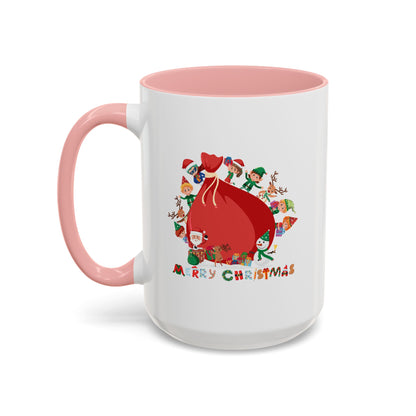 Accent Coffee Mug - Super kiddo and big christmas gift - [[{"value":"Wonderwear Kid"}]]