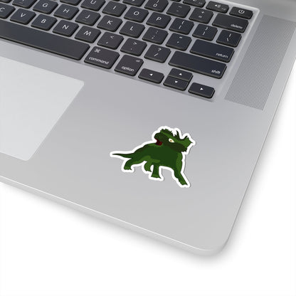 Kiss-Cut Vinyl Decals - Triceratops Printify