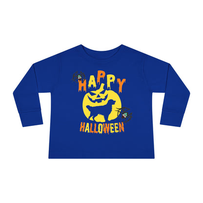 Toddler Long Sleeve Tee - Happy holloween Printify