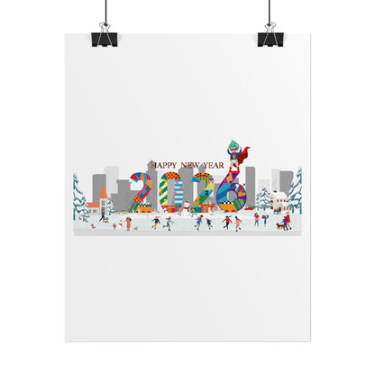 Rolled Posters - Happy 2026 - [[{"value":"Wonderwear Kid"}]]
