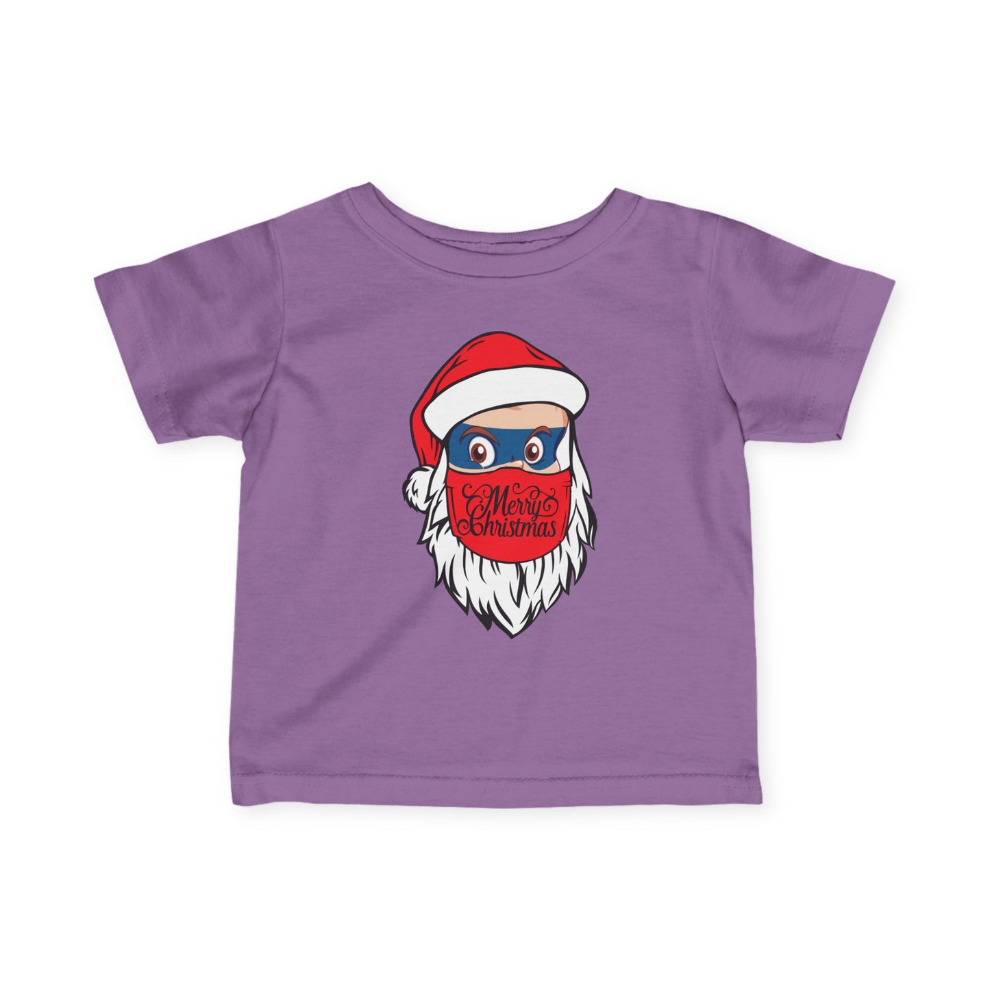 Infant Fine Jersey Tee - Santa Super kiddo - [[{"value":"Wonderwear Kid"}]]