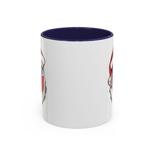 Accent Coffee Mug - Santa Super kiddo - [[{"value":"Wonderwear Kid"}]]