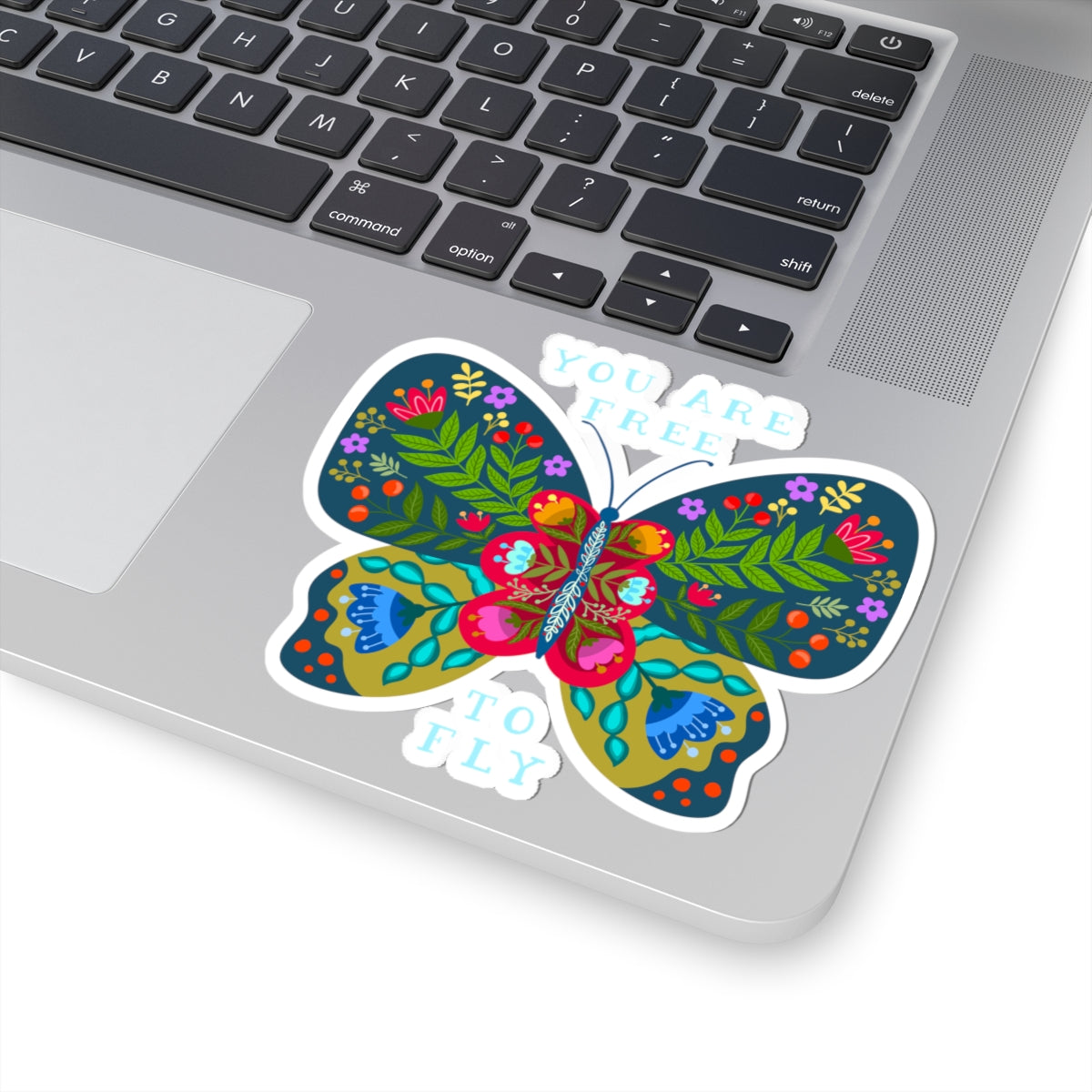 Kiss-Cut Vinyl Decals - You are free to fly