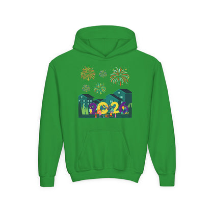 Youth Heavy Blend Hooded Sweatshirt - Super kiddo on house - [[{"value":"Wonderwear Kid"}]]