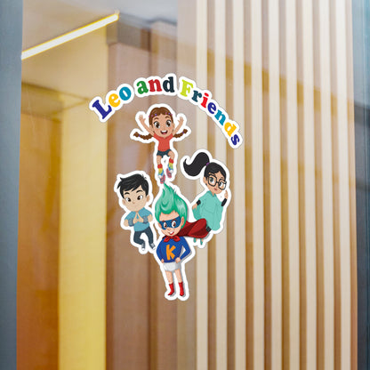 Halloween Kiss-Cut Vinyl Decals – Leo & Friends - [[{"value":"Wonderwear Kid"}]]