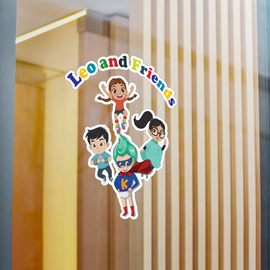 Halloween Kiss-Cut Vinyl Decals – Leo & Friends - [[{"value":"Wonderwear Kid"}]]