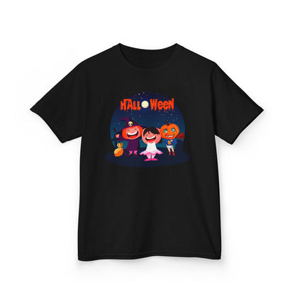 Kids Heavy Cotton™ Tee - Super kiddo wearing pumpkin - [[{"value":"Wonderwear Kid"}]]