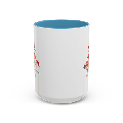 Accent Coffee Mug - Super kiddo making christmas tree - [[{"value":"Wonderwear Kid"}]]