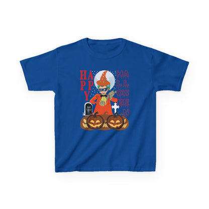 Kids Heavy Cotton™ Tee - Holloween design by super kiddo Printify