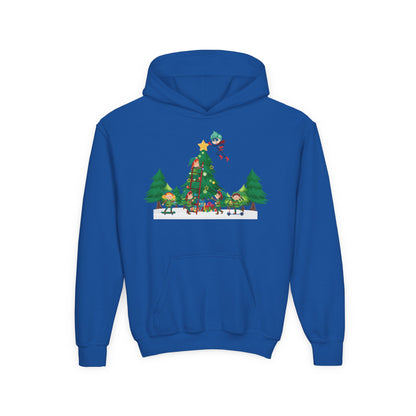 Youth Heavy Blend Hooded Sweatshirt - Super kiddo putting the stars - [[{"value":"Wonderwear Kid"}]]