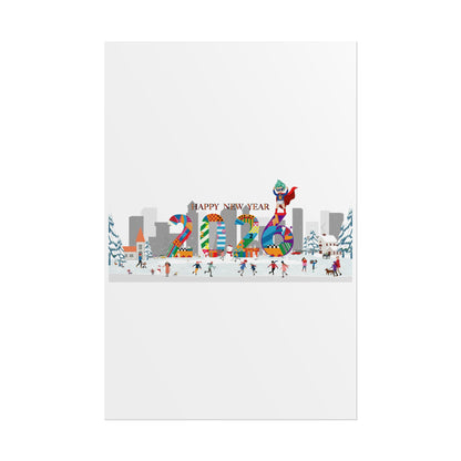 Rolled Posters - Happy 2026 - [[{"value":"Wonderwear Kid"}]]
