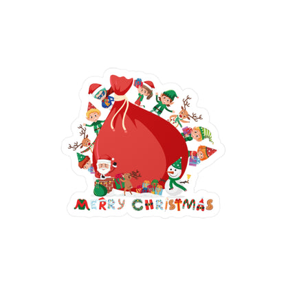 Christmas Kiss-Cut Vinyl Decals – Super kiddo and big christmas gift - [[{"value":"Wonderwear Kid"}]]