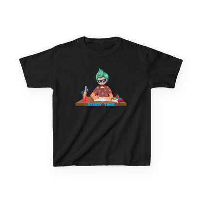 Kids Heavy Cotton™ Tee - Super kiddo studying - [[{"value":"Wonderwear Kid"}]]