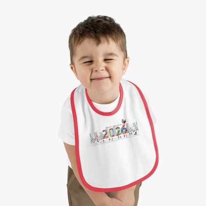 Baby Bib - Happy 2026 - [[{"value":"Wonderwear Kid"}]]