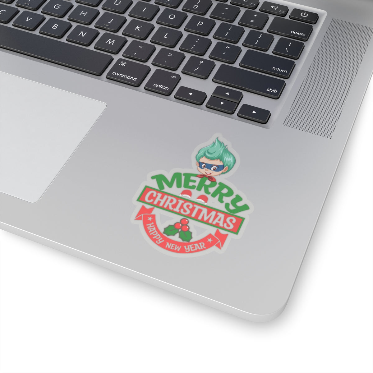 Kiss-Cut Stickers - Merry chridtmas from super kiddo - [[{"value":"Wonderwear Kid"}]]