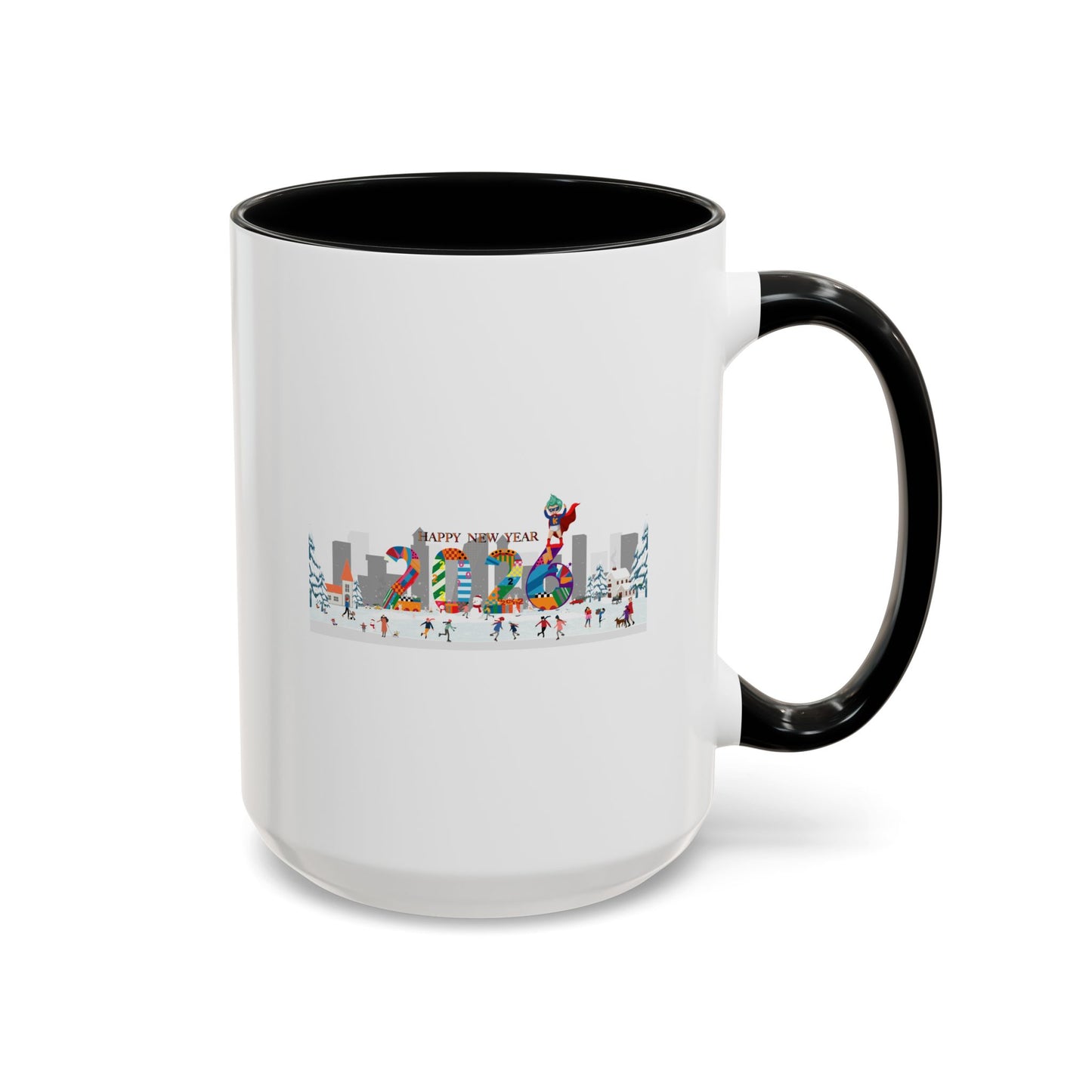 Accent Coffee Mug - Happy 2026